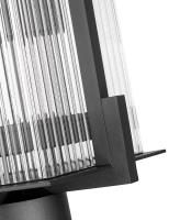 Two Light Outdoor Post Mount by Z-Lite - Fortis Collection, Sand Black Finish - 5031PHBR-5009P120-BK