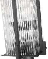 Two Light Outdoor Post Mount by Z-Lite - Fortis Collection, Sand Black Finish - 5031PHBR-5012P-BK