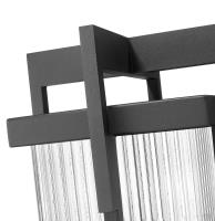 Two Light Outdoor Post Mount by Z-Lite - Fortis Collection, Sand Black Finish - 5031PHBR-567P-BK
