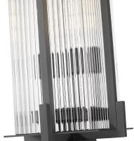 Two Light Outdoor Post Mount by Z-Lite - Fortis Collection, Sand Black Finish - 5031PHBS-536P-BK