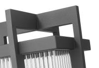 Two Light Outdoor Post Mount by Z-Lite - Fortis Collection, Sand Black Finish - 5031PHBS-BK