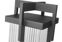 Two Light Outdoor Pier Mount by Z-Lite - Fortis Collection, Sand Black Finish - 5031PHBS-SQPM-BK