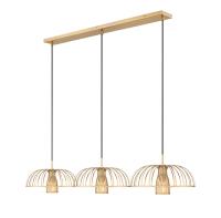 Three Light Linear Chandelier by Z-Lite - Valencia Collection, Modern Gold Finish - 623P16-3L-MGLD