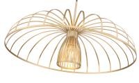 One Light Pendant by Z-Lite - Valencia Collection, Modern Gold Finish - 623P24-MGLD