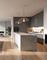 One Light Pendant by Z-Lite - Valencia Collection, Modern Gold Finish - 623P24-MGLD