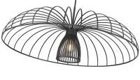 One Light Pendant by Z-Lite - Valencia Collection, Matte Black Finish - 623P35-MB
