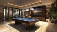 Three Light Billiard by Z-Lite - Melange Collection, Brushed Nickel Finish - 725-3BN-D13BN
