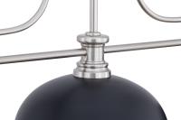 Three Light Billiard by Z-Lite - Melange Collection, Brushed Nickel Finish - 725-3BN-D13MB