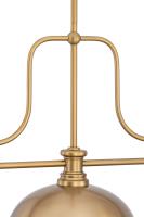 Three Light Billiard by Z-Lite - Melange Collection, Heritage Brass Finish - 725-3HBR-D13HBR