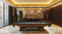 Three Light Billiard by Z-Lite - Melange Collection, Heritage Brass Finish - 725-3HBR-D13HBR