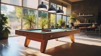 Three Light Billiard by Z-Lite - Melange Collection, Matte Black Finish - 725-3MB-D12MB