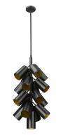 17 Light Chandelier by Z-Lite - Lumina Collection, Matte Black Finish - 7520-17MB
