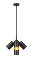 Five Light Chandelier by Z-Lite - Lumina Collection, Matte Black Finish - 7520-5MB