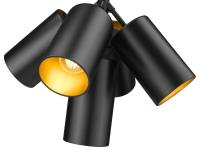 Five Light Chandelier by Z-Lite - Lumina Collection, Matte Black Finish - 7520-5MB