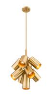 Nine Light Chandelier by Z-Lite - Lumina Collection, Modern Gold Finish - 7520-9MGLD