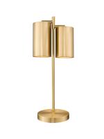 Two Light Table Lamp by Z-Lite - Lumina Collection, Modern Gold Finish - 7520TL-MGLD