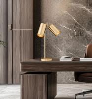 Two Light Table Lamp by Z-Lite - Lumina Collection, Modern Gold Finish - 7520TL-MGLD
