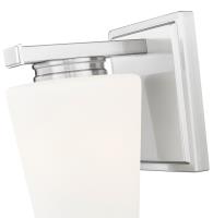 One Light Wall Sconce by Z-Lite - Nextra Collection, Brushed Nickel Finish - 7703-1S-BN