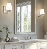 One Light Wall Sconce by Z-Lite - Nextra Collection, Brushed Nickel Finish - 7703-1S-BN