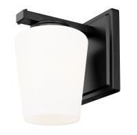 One Light Wall Sconce by Z-Lite - Nextra Collection, Matte Black Finish - 7703-1S-MB