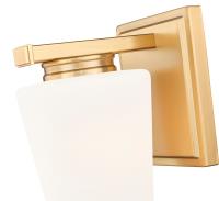 One Light Wall Sconce by Z-Lite - Nextra Collection, Modern Gold Finish - 7703-1S-MGLD