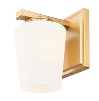 One Light Wall Sconce by Z-Lite - Nextra Collection, Modern Gold Finish - 7703-1S-MGLD