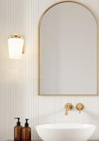 One Light Wall Sconce by Z-Lite - Nextra Collection, Modern Gold Finish - 7703-1S-MGLD