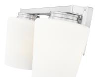 Two Light Vanity by Z-Lite - Nextra Collection, Brushed Nickel Finish - 7703-2V-BN