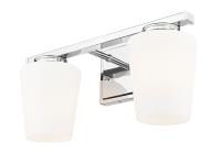 Two Light Vanity by Z-Lite - Nextra Collection, Chrome Finish - 7703-2V-CH