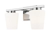 Two Light Vanity by Z-Lite - Nextra Collection, Chrome Finish - 7703-2V-CH