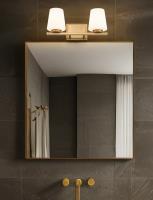Two Light Vanity by Z-Lite - Nextra Collection, Modern Gold Finish - 7703-2V-MGLD