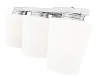 Three Light Vanity by Z-Lite - Nextra Collection, Brushed Nickel Finish - 7703-3V-BN