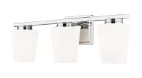 Three Light Vanity by Z-Lite - Nextra Collection, Chrome Finish - 7703-3V-CH