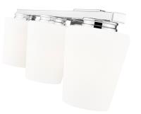 Three Light Vanity by Z-Lite - Nextra Collection, Chrome Finish - 7703-3V-CH