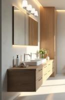 Four Light Vanity by Z-Lite - Nextra Collection, Brushed Nickel Finish - 7703-4V-BN