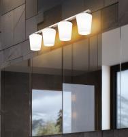 Four Light Vanity by Z-Lite - Nextra Collection, Brushed Nickel Finish - 7703-4V-BN