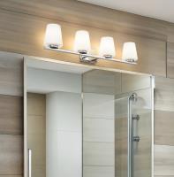 Four Light Vanity by Z-Lite - Nextra Collection, Chrome Finish - 7703-4V-CH
