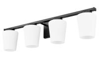 Four Light Vanity by Z-Lite - Nextra Collection, Matte Black Finish - 7703-4V-MB