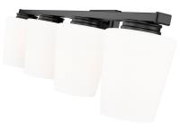 Four Light Vanity by Z-Lite - Nextra Collection, Matte Black Finish - 7703-4V-MB