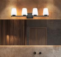 Four Light Vanity by Z-Lite - Nextra Collection, Matte Black Finish - 7703-4V-MB
