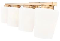 Four Light Vanity by Z-Lite - Nextra Collection, Modern Gold Finish - 7703-4V-MGLD
