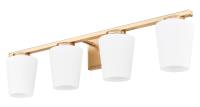 Four Light Vanity by Z-Lite - Nextra Collection, Modern Gold Finish - 7703-4V-MGLD