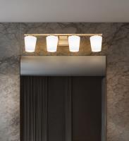 Four Light Vanity by Z-Lite - Nextra Collection, Modern Gold Finish - 7703-4V-MGLD