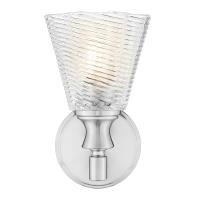 One Light Wall Sconce by Z-Lite - Auden Collection, Brushed Nickel Finish - 7704-1S-BN