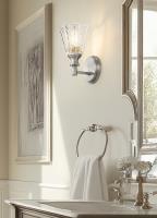 One Light Wall Sconce by Z-Lite - Auden Collection, Brushed Nickel Finish - 7704-1S-BN