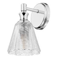 One Light Wall Sconce by Z-Lite - Auden Collection, Chrome Finish - 7704-1S-CH