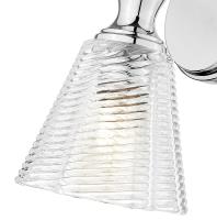 One Light Wall Sconce by Z-Lite - Auden Collection, Chrome Finish - 7704-1S-CH