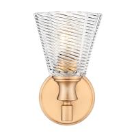 One Light Wall Sconce by Z-Lite - Auden Collection, Modern Gold Finish - 7704-1S-MGLD