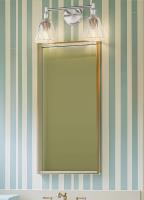 Two Light Vanity by Z-Lite - Auden Collection, Brushed Nickel Finish - 7704-2V-BN