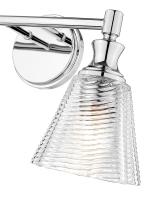 Two Light Vanity by Z-Lite - Auden Collection, Chrome Finish - 7704-2V-CH